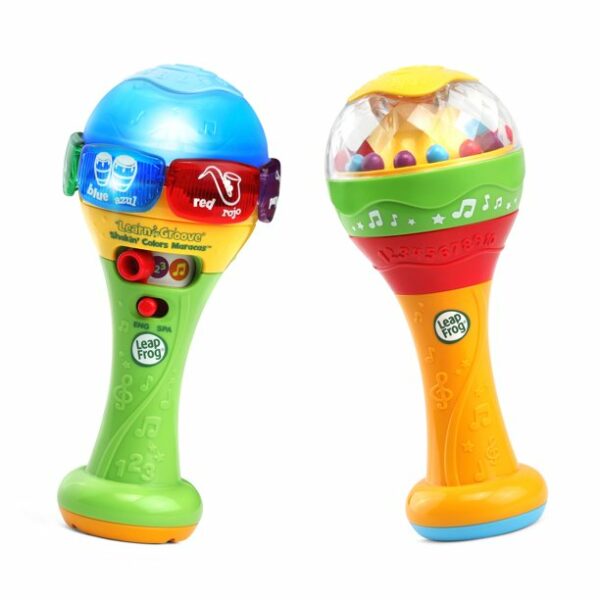 leapfrog learn and groove shakin colors maracas bilingual music toy 2 Le3ab Store