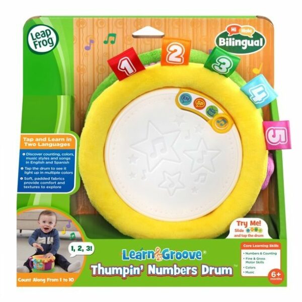 leapfrog learn and groove thumpin numbers drum musical toy 4 Le3ab Store