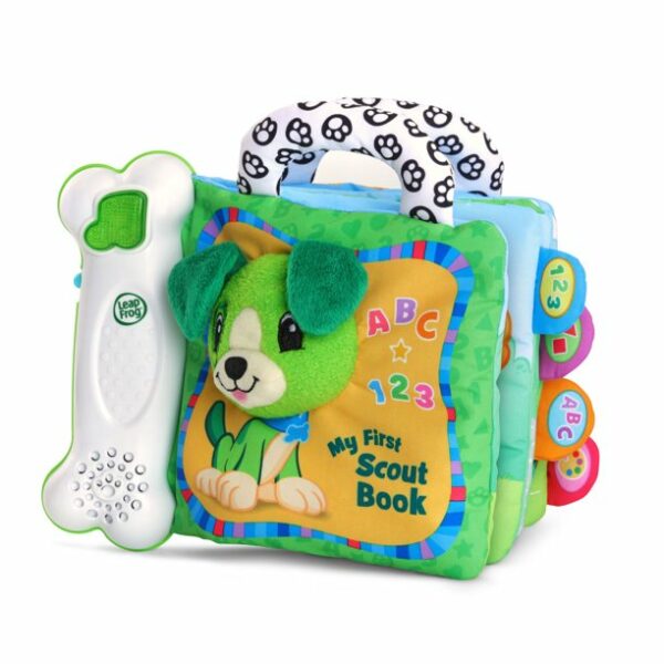 leapfrog my first scout book learn colors shapes and abcs plush 2 لعب ستور