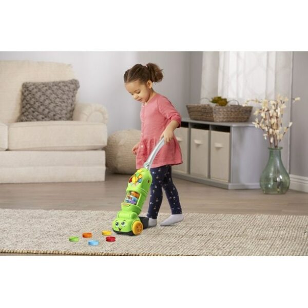 leapfrog pick up and count vacuum with 10 colorful play pieces 8 لعب ستور