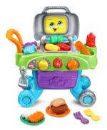 LeapFrog Smart Sizzlin' BBQ Grill Learning Toy With Food and Tools - Image 5