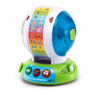 LeapFrog Spin and Sing Alphabet Zoo, Interactive Teaching Toy for Baby