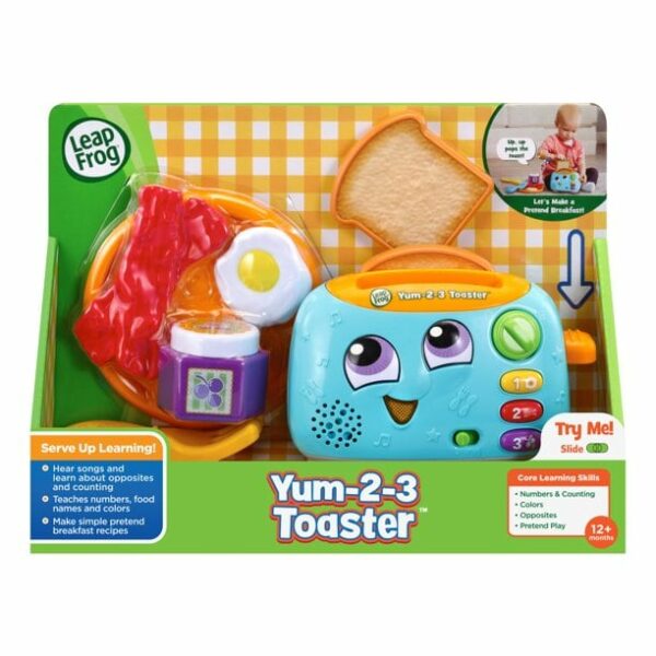 leapfrog yum 2 3 toaster imaginative play learning toy for toddlers 5 Le3ab Store