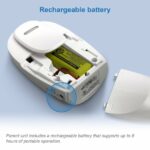 VTech DM1111, Enhanced Range Digital Audio Baby Monitor, 1 Parent Unit, White - Image 7