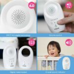 VTech DM1111, Enhanced Range Digital Audio Baby Monitor, 1 Parent Unit, White - Image 8
