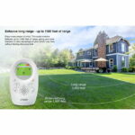 VTech DM1211-2 Enhanced Range Digital Audio Baby Monitor with Night Light, 2 Parent Units, Silver and White - Image 3