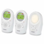VTech DM1211-2 Enhanced Range Digital Audio Baby Monitor with Night Light, 2 Parent Units, Silver and White - Image 4