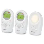 VTech DM1211-2 Enhanced Range Digital Audio Baby Monitor with Night Light, 2 Parent Units, Silver and White - Image 4