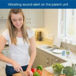 VTech DM221-2 Safe & Sound ® DECT 6.0 Two Parent Unit Digital Audio Baby Monitor - Image 6