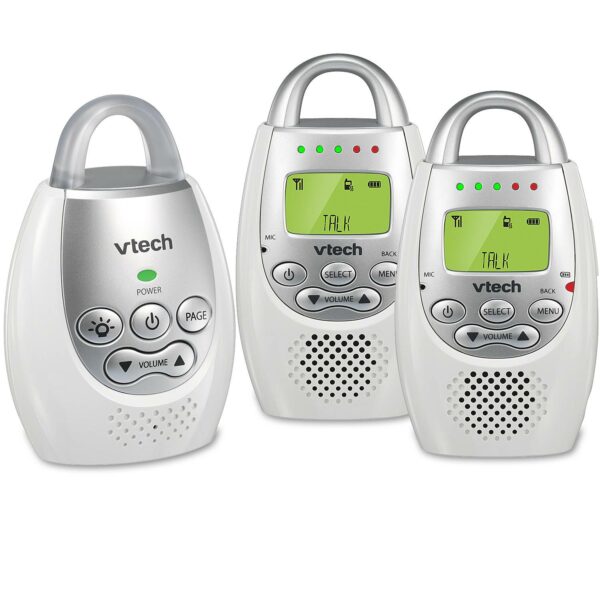 vtech dm221 2 safe sound dect 60 two parent unit digital audio baby monitor Le3ab Store