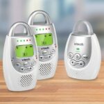 VTech DM221-2 Safe & Sound ® DECT 6.0 Two Parent Unit Digital Audio Baby Monitor - Image 9