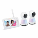 VTech VM5255-2 2 Camera 5" Digital Video Baby Monitor with Pan Scan and Night Light - Image 2