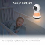 VTech VM5255-2 2 Camera 5" Digital Video Baby Monitor with Pan Scan and Night Light - Image 6