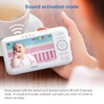 VTech VM5255-2 2 Camera 5" Digital Video Baby Monitor with Pan Scan and Night Light - Image 7