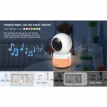 VTech VM5263 5" Digitial Video Baby Monitor with Pan and Tilt and Night Light - Image 8