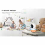 VTech VM5263 5" Digitial Video Baby Monitor with Pan and Tilt and Night Light - Image 9