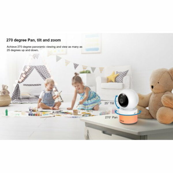 vtech vm5263 5 digitial video baby monitor with pan and tilt and night light 8 Le3ab Store