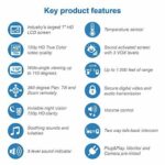 VTech VM919HD Video Monitor with 7-inch True-Color HD 720p Display, Fully Remote Pan, Tilt, Zoom, 360 Panoramic Viewing, 110 Wide-Angle View, HD... - Image 2