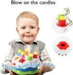 Happy Cake With Blowing Light, Singing, Talking & Lighting - Image 4