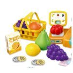 Toy Shopping Cash Registers With Sound Scanner 13 Pcs - Image 3