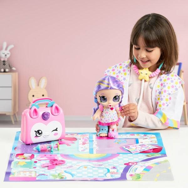 Kindi Kids Shiver Shake Doll – Rainbow Kate Play Doll 2 scaled لعب ستور