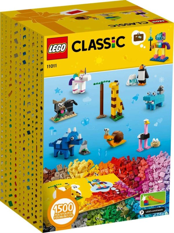 LEGO 11011 Classic Brick and Animals 1500 Pieces3 Le3ab Store