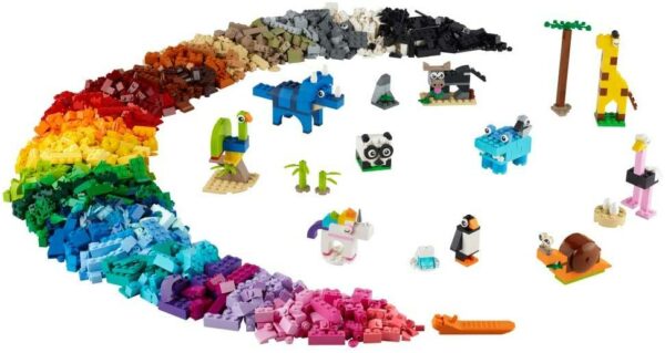 LEGO 11011 Classic Brick and Animals 1500 Pieces4 Le3ab Store