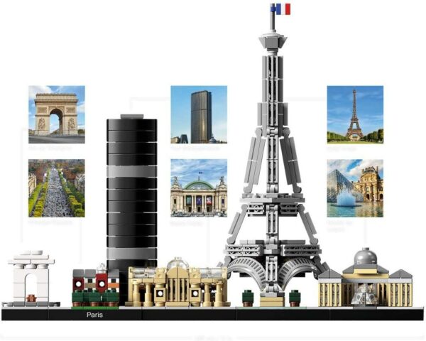 LEGO Paris 21044 Architecture Skyline Collection 649 Pieces8 لعب ستور