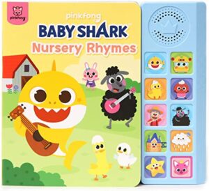 Baby Shark Nursery Rhymes 10 Button Sound Book | Baby Shark