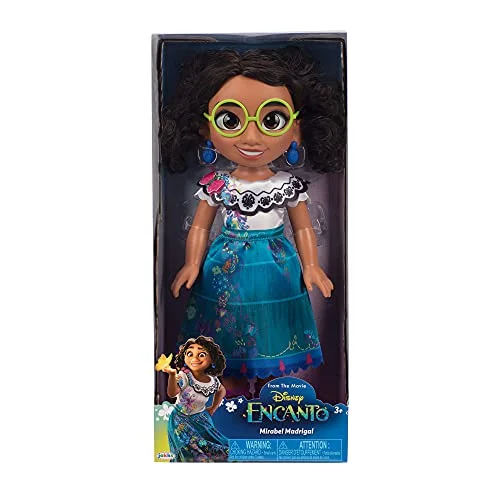 disney encanto mirabel doll 14 inch articulated fashion doll with glasses 1 3 Le3ab Store