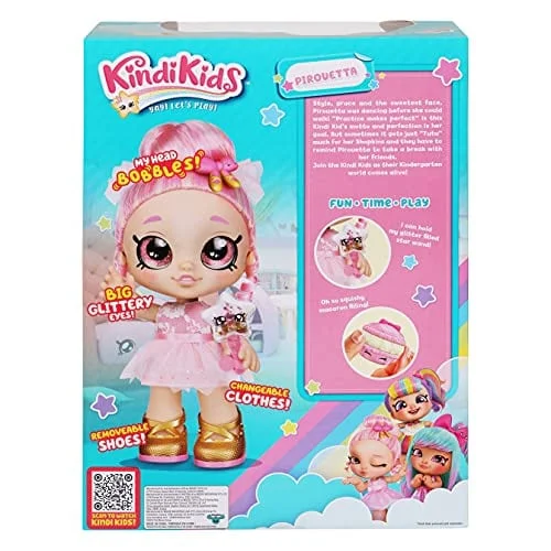 Kindi Kids Fun Time Friends - Pre-School Play Doll Pirouetta - Image 2