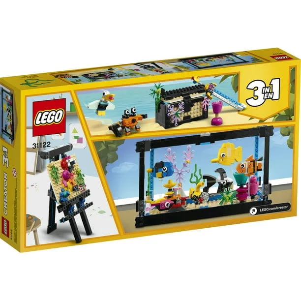 LEGO Creator 3in1 Fish Tank 31122 BuildingToy; Great Gift for Kids (352 Pieces) - Image 2