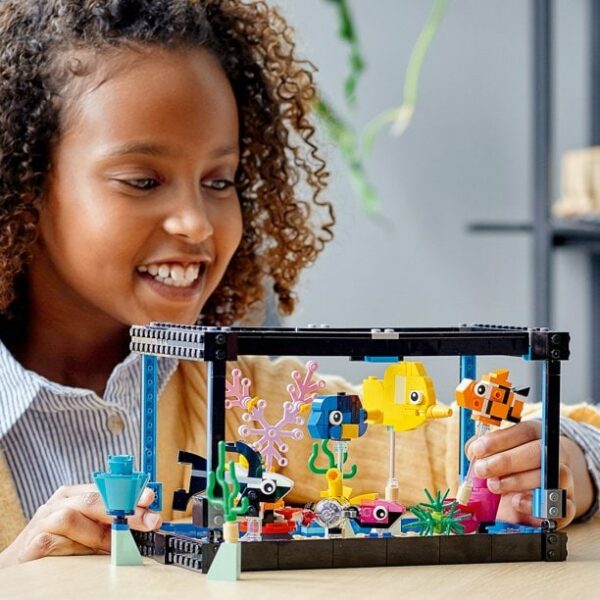 lego creator 3in1 fish tank 31122 buildingtoy great gift for kids 352 pieces 6 لعب ستور
