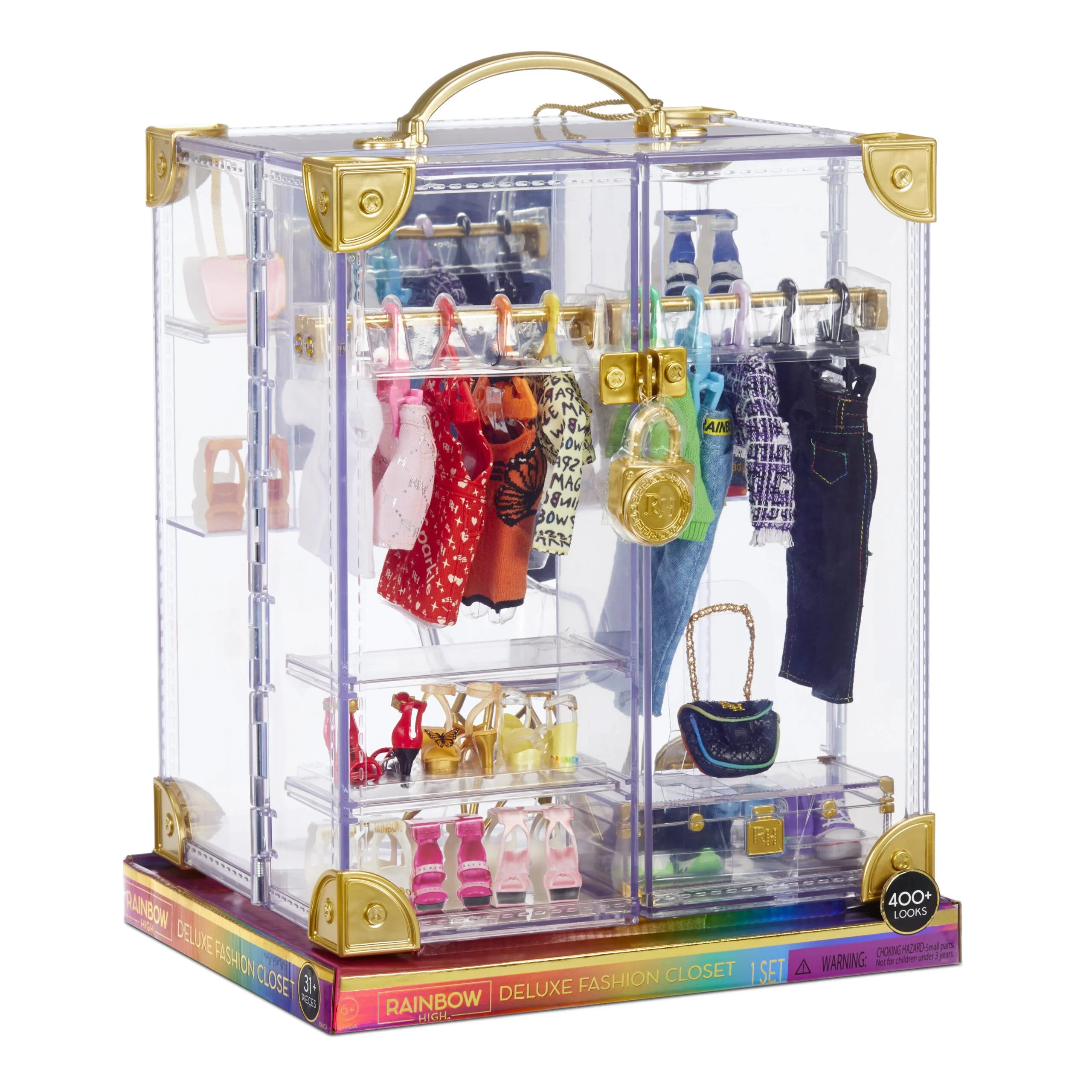 Rainbow High Deluxe Fashion Closet for 400+ Looks!