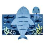 Stephen Joseph Shark Hooded Towel
