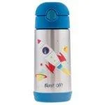 Stephen Joseph Double Wall Stainless Steel Bottle Space Rocket