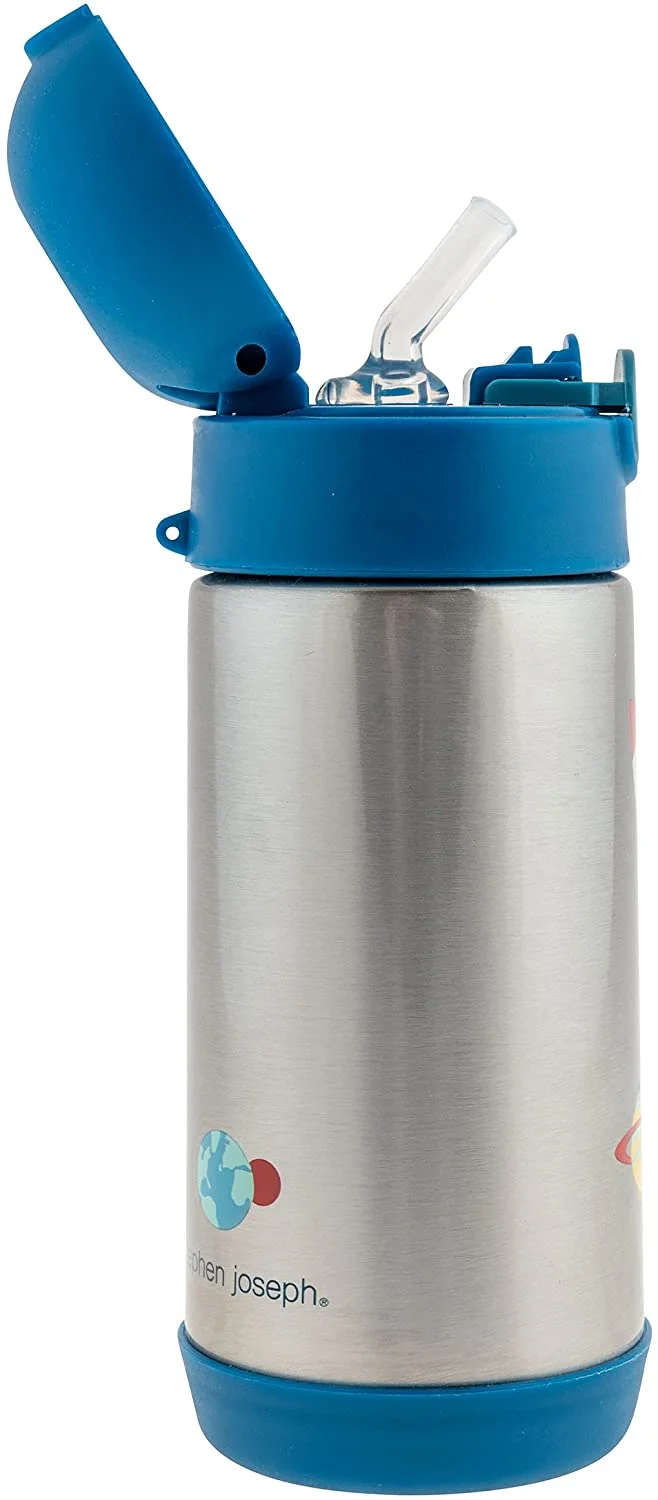 Stephen Joseph Double Wall Stainless Steel Bottle Space Rocket - Image 3