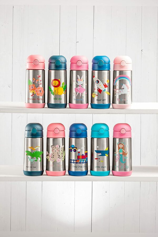 Stephen Joseph Double Wall Stainless Steel Bottles Bunny6 Le3ab Store
