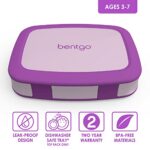 Bentgo® Kids Leak-Proof, 5-Compartment Bento-Style Kids Lunch Box - Ideal Portion Sizes for Ages 3 to 7, BPA-Free, Dishwasher Safe, Food-Safe... - Image 3