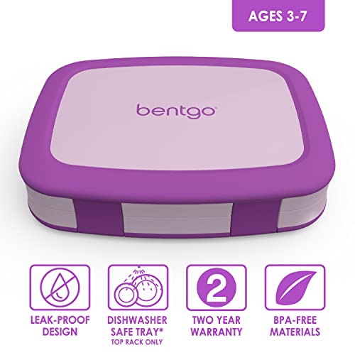 bentgo kids leak proof 5 compartment bento style kids lunch box ideal 3 Le3ab Store