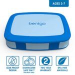 Bentgo Blue 5-Compartment Bento-Style Kids Lunch Box - Image 3
