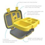 Bentgo® Kids Prints Leak-Proof, 5-Compartment Bento-Style Kids Lunch Box - Ideal Portion Sizes for Ages 3 to 7 - BPA-Free, Dishwasher Safe,... - Image 5