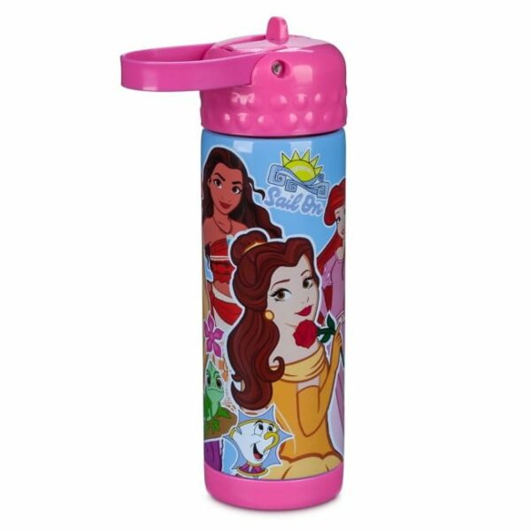 disney princess stainless steel water bottle with built in straw 3 لعب ستور
