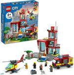 LEGO City Fire Station 60320 Building Kit for Kids Aged 6+; Includes 2 City Adventures TV Series Characters (540 Pieces)