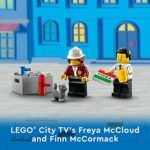 LEGO City Fire Station 60320 Building Kit for Kids Aged 6+; Includes 2 City Adventures TV Series Characters (540 Pieces) - Image 5