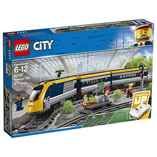 LEGO City Passenger Train 60197 Building Kit (677 Pieces), Standard - Image 4