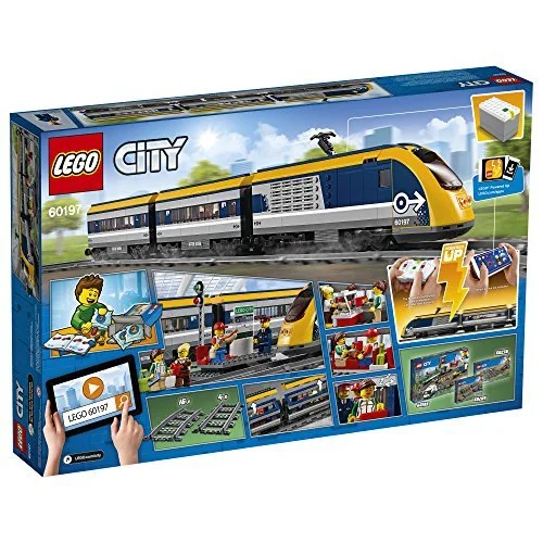 LEGO City Passenger Train 60197 Building Kit (677 Pieces), Standard - Image 5