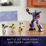 LEGO Disney Pixar Lightyear Zurg Battle 76831 Building Toy Set (261 Pieces) - Image 2