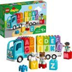 LEGO DUPLO My First Alphabet Truck 10915 ABC Letters Learning Toy for Toddlers, Fun Kids’ Educational Building Toy (36 Pieces)