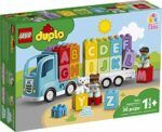 LEGO DUPLO My First Alphabet Truck 10915 ABC Letters Learning Toy for Toddlers, Fun Kids’ Educational Building Toy (36 Pieces) - Image 4